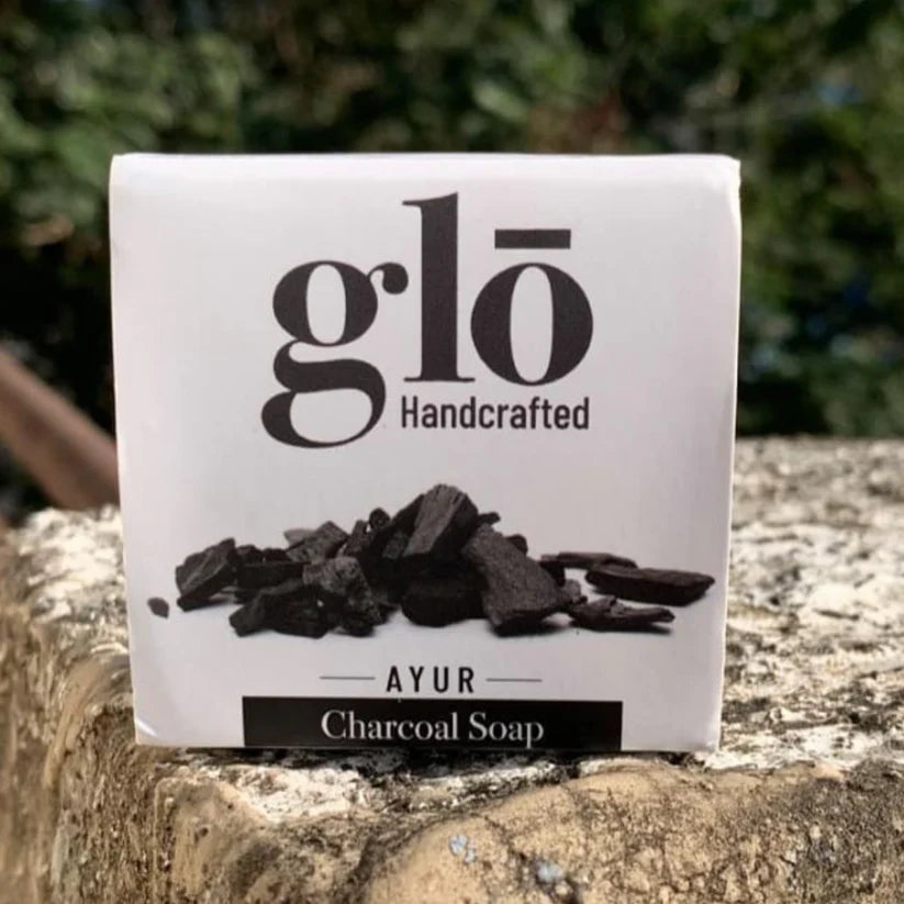 Organic Handcrafted Charcoal Soap (100 x 3) 300gm (Pack of 3)