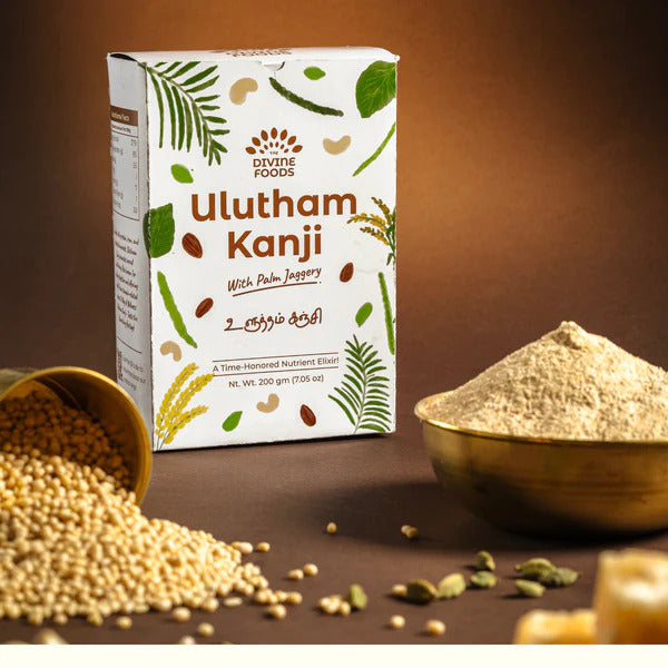 Ulutham Kanji (Urad Dhal Porridege With Palm Jaggery) Great for Bone Health