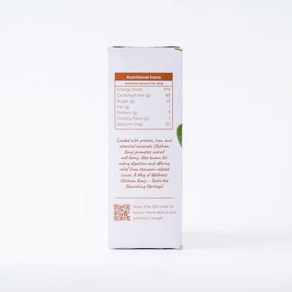 Ulutham Kanji (Urad Dhal Porridege With Palm Jaggery) Great for Bone Health