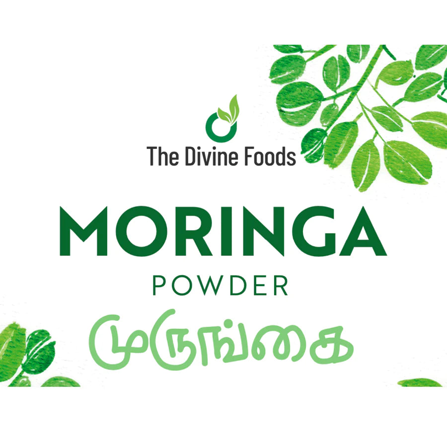 Organic Moringa Powder - Pure Moringa Oleifera/Moringa Leaves | Perfect for Cooking, Smoothies, Lattes & Moringa Tea