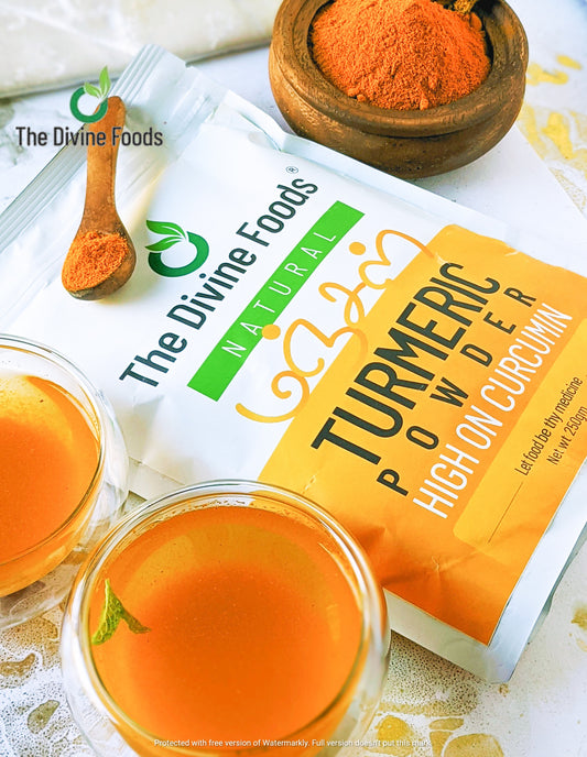 Natural Turmeric Powder with 5.9% High curcumin 250gm