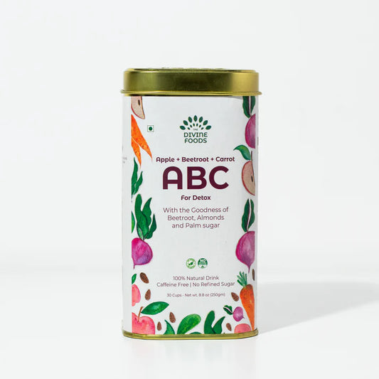 Natural ABC latte Milk Mix (Apple+Beetroot+Carrot) For Skin Glow (30cups / 250gms)