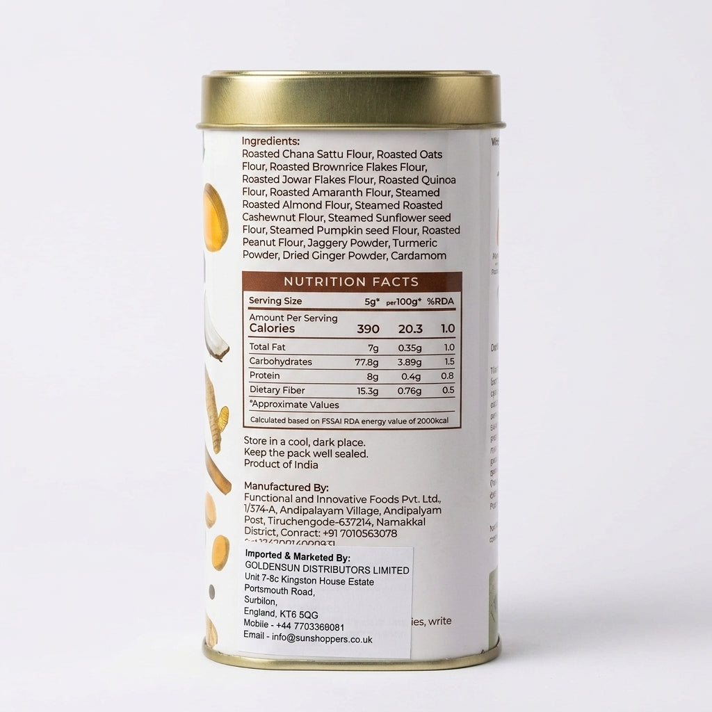 Golden Milk Latte | Natural Detox Drink DND (Improved Version) - 250 gm