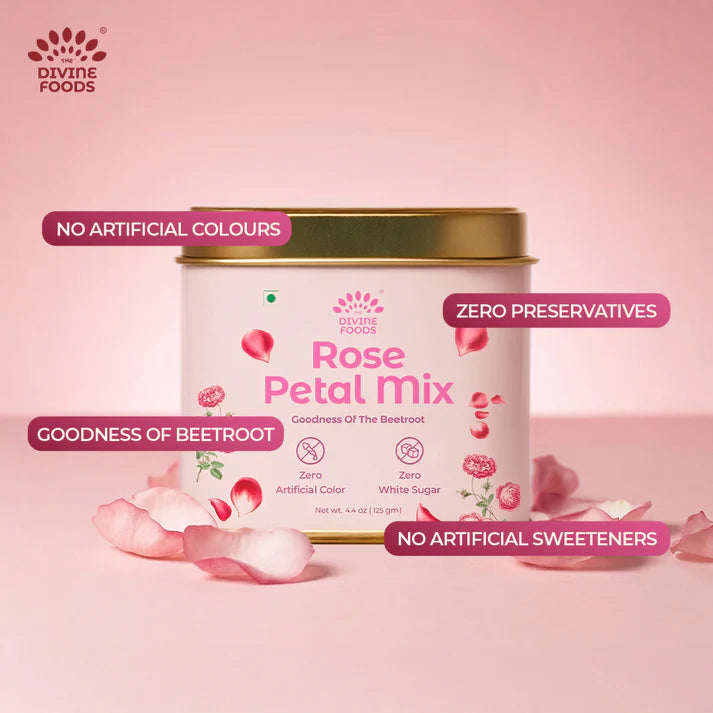 Rose Petal Milk Mix-125g