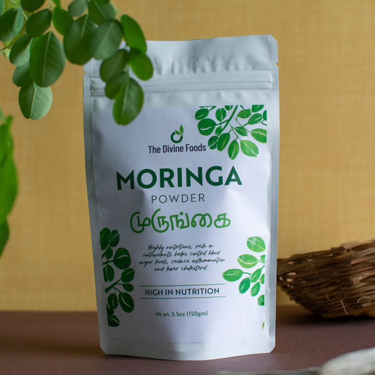 Organic Moringa Powder - Pure Moringa Oleifera/Moringa Leaves | Perfect for Cooking, Smoothies, Lattes & Moringa Tea
