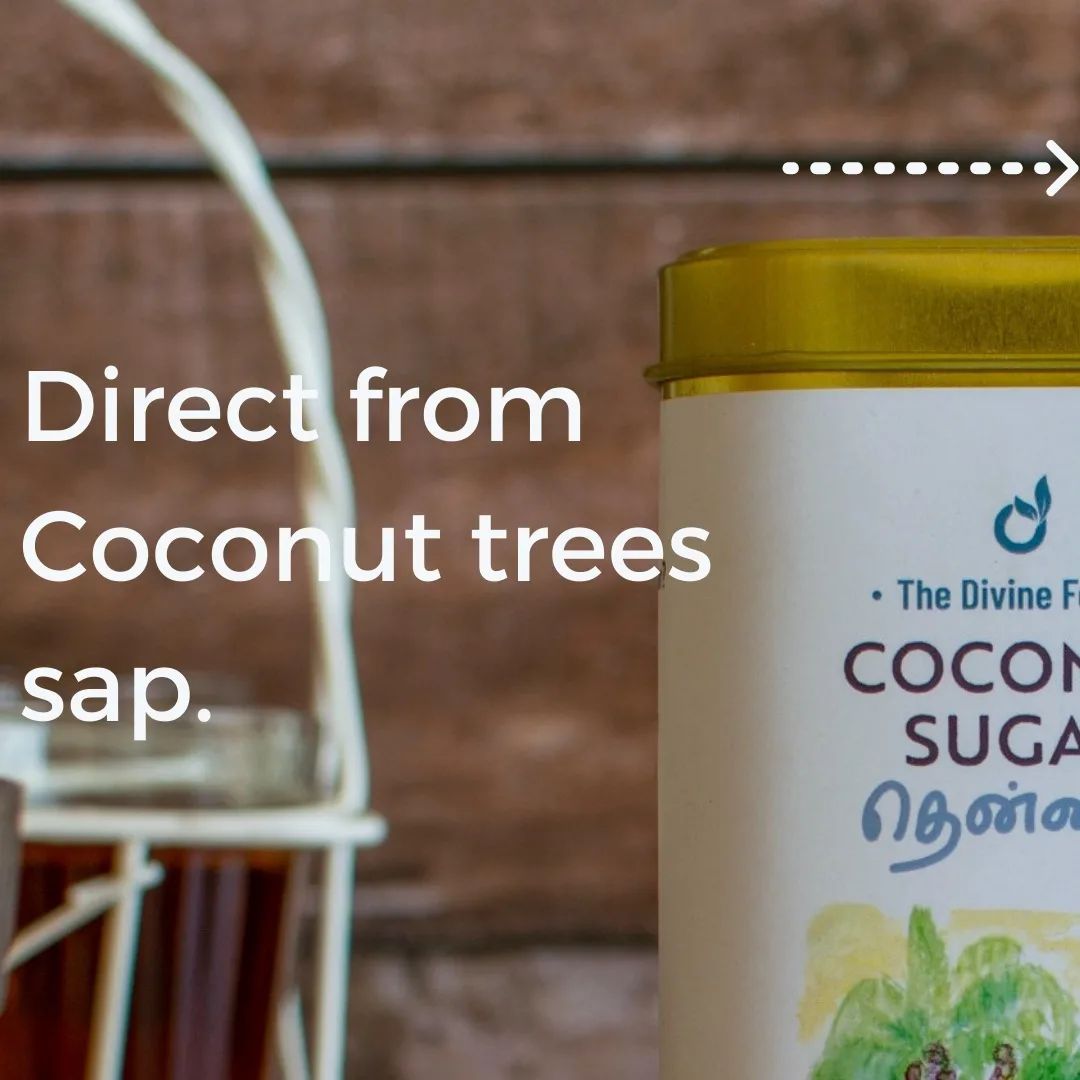 Natural Coconut Sugar | Natural Sweetener, Sugar Alternative, Coconut Palm Sap | Unrefined (250gm)