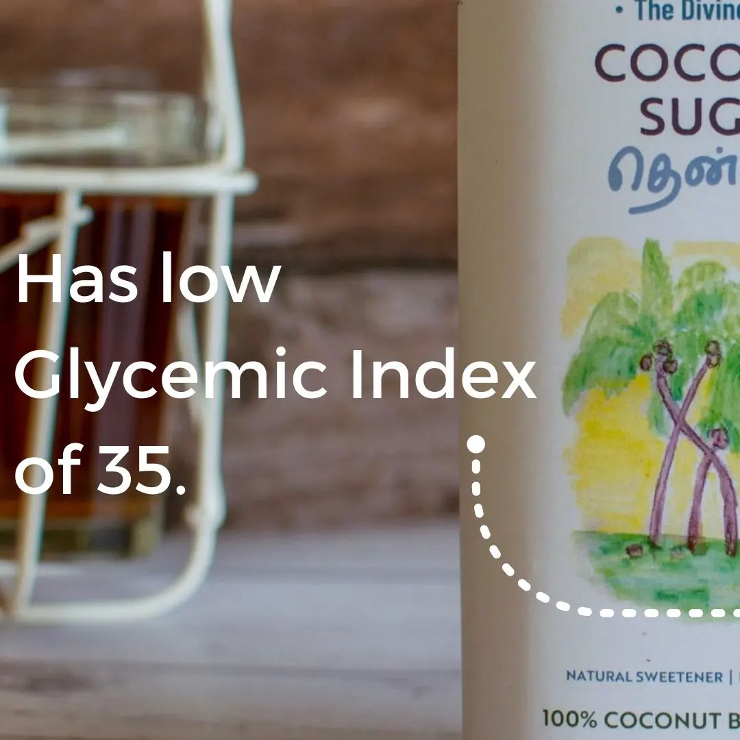 Natural Coconut Sugar | Natural Sweetener, Sugar Alternative, Coconut Palm Sap | Unrefined (250gm)