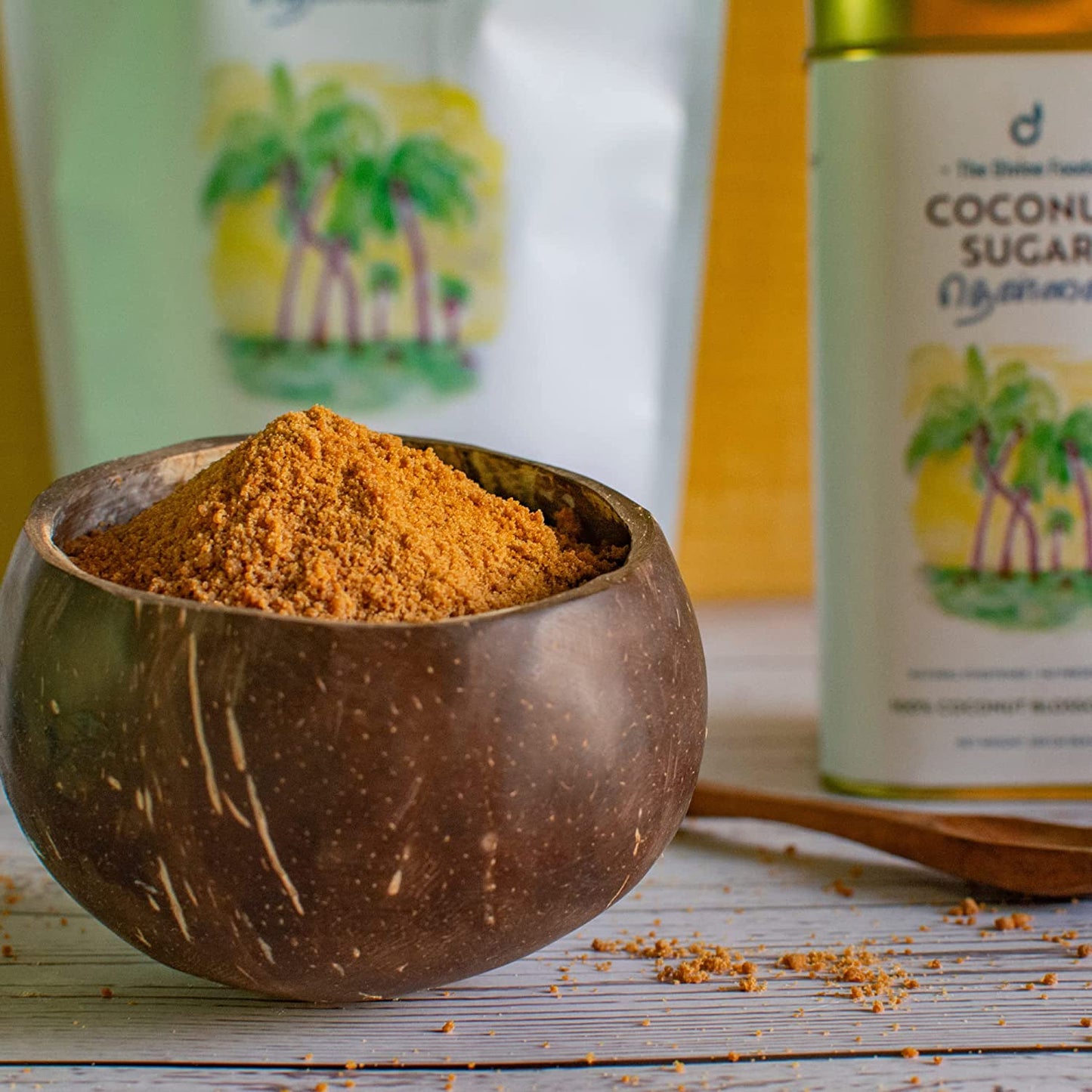 Natural Coconut Sugar | Natural Sweetener, Sugar Alternative, Coconut Palm Sap | Unrefined (250gm)